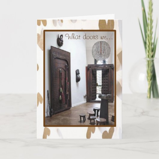 冒険の扉/バレンタイン・カード シーズンカード (正面)