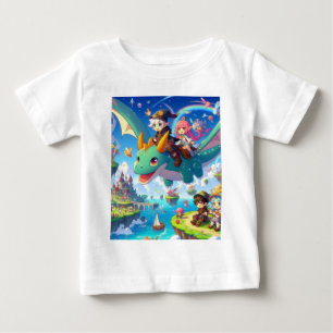 冒険の探求： Tシャツを超えた世界 ベビーTシャツ