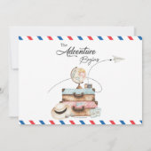 冒険の旅結婚行便郵便 招待状 (裏面)