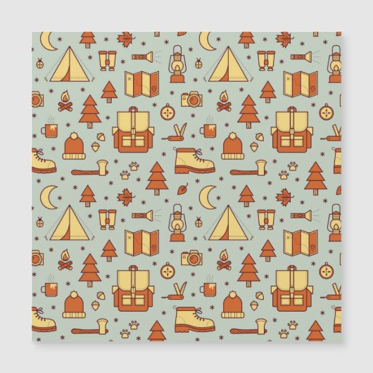 冒険の旅行アイコン、シームレスなパターン。 (正面)