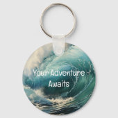 冒険の波を打ち砕く キーホルダー (裏面)