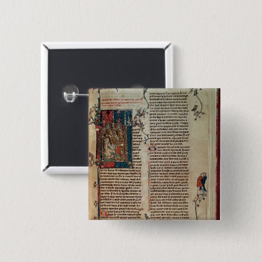 冒険の物語の下で取るウォルターの地図 缶バッジ (正面&裏面)