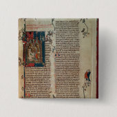 冒険の物語の下で取るウォルターの地図 缶バッジ (正面)