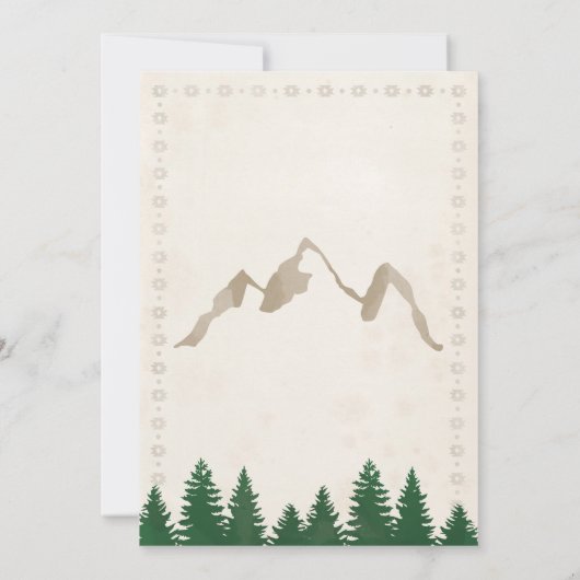 冒険の種族の卒業のパーティの招待状 招待状 (裏面)