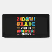 冒険の第2学年 横断幕 (横)