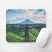 冒険の風景 山 マウスパッド (マウス)