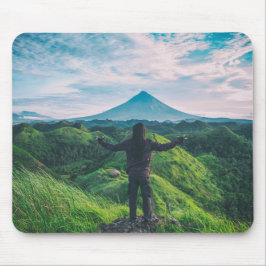 冒険の風景 山 マウスパッド