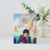 冒険のN C Wyethの物語 ポストカード (スタンド正面)