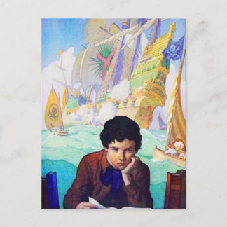 冒険のN C Wyethの物語 ポストカード