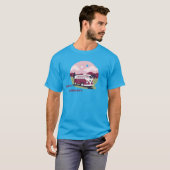 冒険のTシャツユニセックスを身に着ける Tシャツ (正面フル)