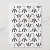 冒険はくまのベビーシャワーの招待状を待ちます 招待状 (裏面)