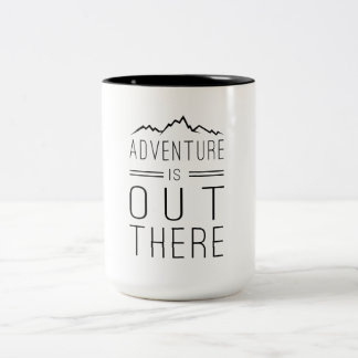 冒険はそこにあります ツートーンマグカップ