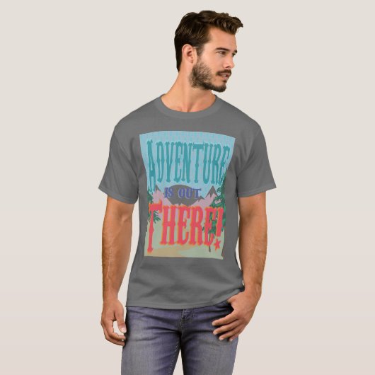 冒険はそこにあります! ワイシャツ Tシャツ (正面フル)