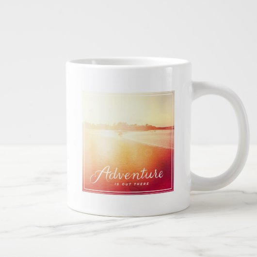 冒険はそこにある ジャンボコーヒーマグカップ (右)