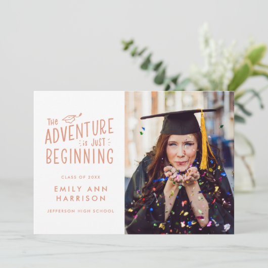 冒険はちょうどフォト卒業を始める 案内状 (スタンド正面)