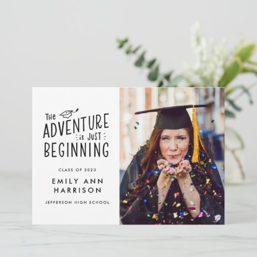 冒険はちょうどフォト卒業を始める 案内状 (スタンド正面)