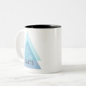 冒険はやる気を起こさせるなマグを待ちます ツートーンマグカップ (正面左)