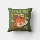 冒険はエルモのミドルネーム クッション (裏面)