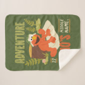 冒険はエルモのミドルネーム シェルパブランケット (正面(横))