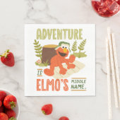 冒険はエルモのミドルネーム スタンダードランチョンナプキン (インサイチュ)