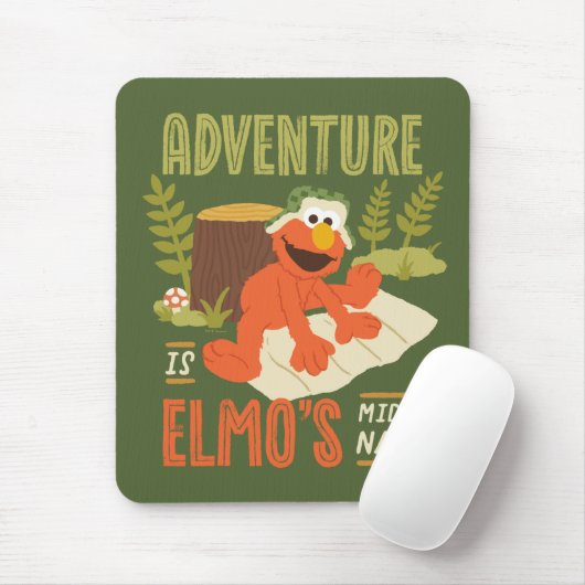 冒険はエルモのミドルネーム マウスパッド (マウス)