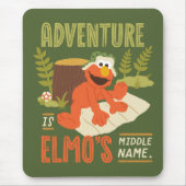 冒険はエルモのミドルネーム マウスパッド (正面)