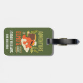 冒険はエルモのミドルネーム |情報の追加 ラゲッジタグ (裏面横)