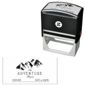 冒険はゴム⎢の素朴スタンプを押す セルフインキングスタンプ (インサイチュ)