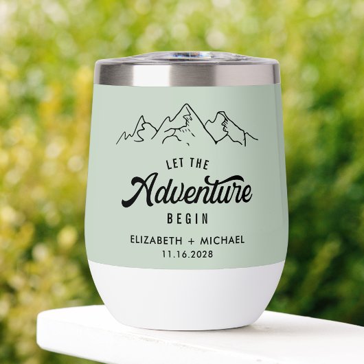 冒険はセージ・グリーン結婚の