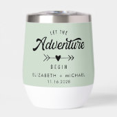 冒険はセージ・グリーン結婚の (正面)