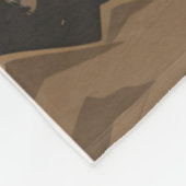 冒険はハイキング恋人のギフトアウトドア待ち フリースブランケット (角)