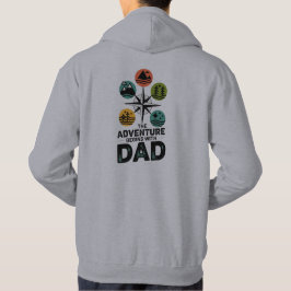 冒険はパパ パーカ