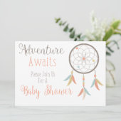 冒険はベビーシャワーの招待状を待ちます 招待状 (スタンド正面)