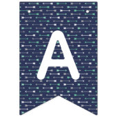 冒険はベビーシャワーの旗を待ちます バンティングフラッグ (第1の旗)