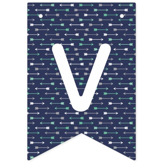 冒険はベビーシャワーの旗を待ちます バンティングフラッグ (第3の旗)