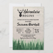 冒険はベビースワースタッグ冬を始める 招待状 (正面)