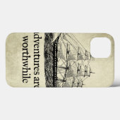 冒険は価値がある Case-Mate iPhoneケース (裏面 (横))