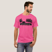 冒険は外にあるが、クマのハイキングトラ Tシャツ (正面フル)