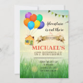 冒険は外に出ているパーティの招待状 招待状 (正面)