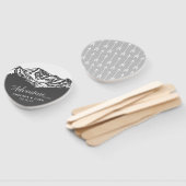 冒険は山の結婚始まり ハンドファン (組立なし)