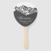 冒険は山の結婚始まり ハンドファン (正面)