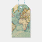 冒険は感謝していあなたのラベル赤ちゃんシャワー旅行 ギフトタグ (裏面)