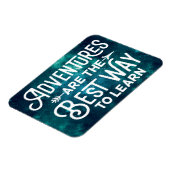 冒険は最高のす学る マグネット (左側)