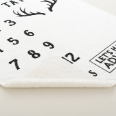 冒険は月例マイル標石のSherpa毛布|を変えます シェルパブランケット (3/4)