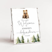 冒険は森の赤ちゃんシャワーを待っている ポスター