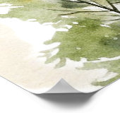 冒険は森の赤ちゃんシャワーを待っている ポスター (角)