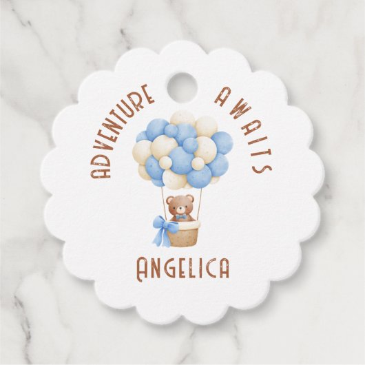 冒険は気球を待っている フェイバータグ (正面)