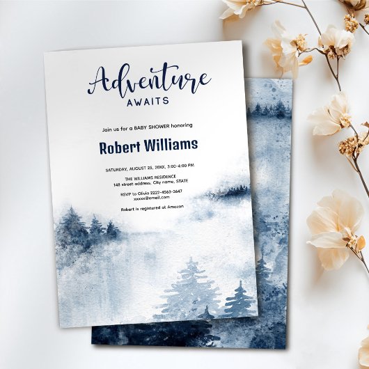 冒険は水彩林の招待を待っている 招待状