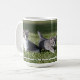 冒険は猫のマグカップを待っている コーヒーマグカップ