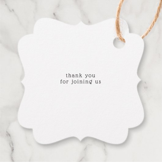 冒険は素朴結婚だ フェイバータグ (裏面)